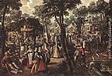 Joachim Beuckelaer Canvas Paintings - Village Feast